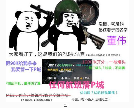 绝地求生赏金赛雄起的弱鸡 P城乱不乱董