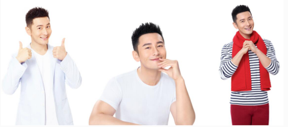 甘源剧透之黄晓明平面广告拍摄现场