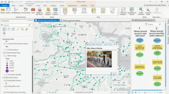 共享单车遭遇水土不服？Esri助美国“绿