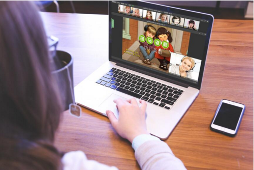 首个幼儿在线英语直播课程“斑马老师