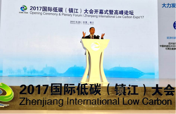 “绿色低碳将成为时尚” 天合光能亮相