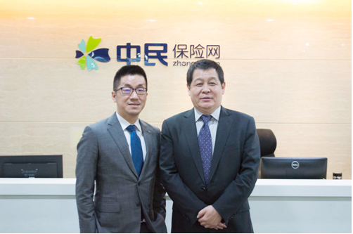 安联财产保险到访中民保险网，双方达
